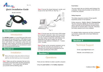 Airlink - AKVM-2 pdf manual